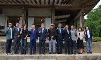 허민 국가유산청장, 논산 명재고택 방문
