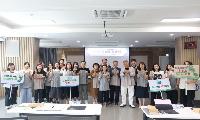 작은 실천이 만드는 큰 변화!  논산계룡교육지원청, 다회용 앞치마 입기로 탄소중립 실천