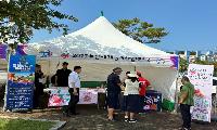논산세계딸기산업엑스포, 충남도민체육대회서 홍보활동 펼쳐